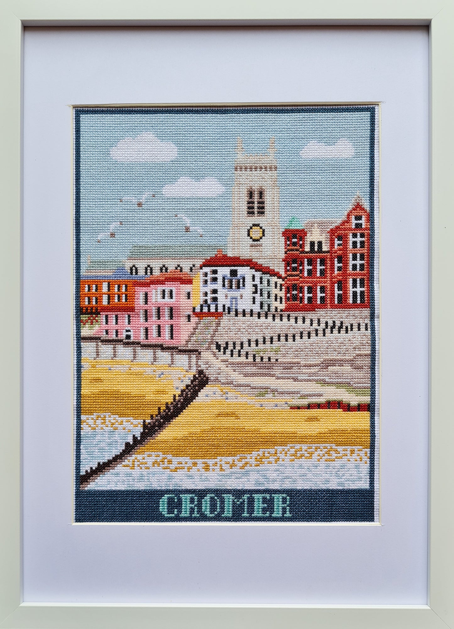 Cromer Sea Front Counted Cross Stitch Kit