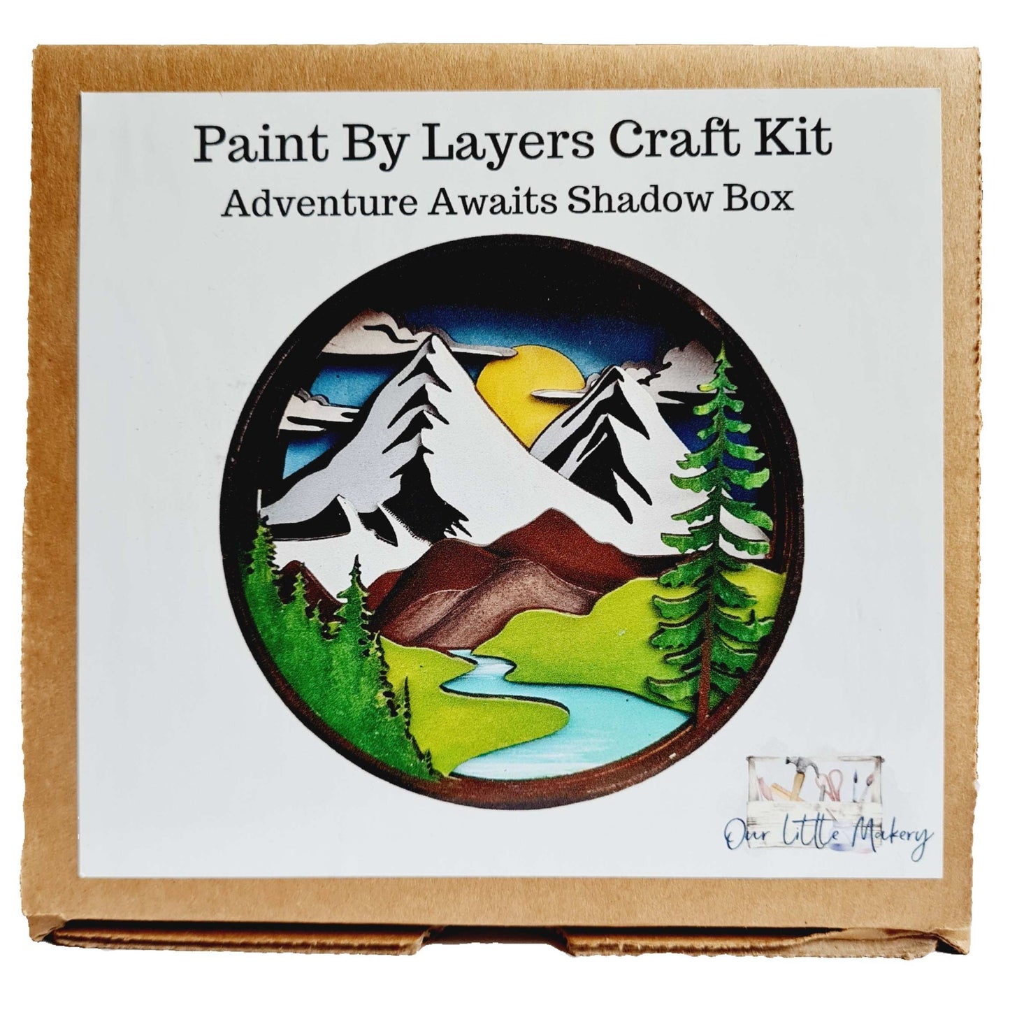 Adventure Awaits Shadow Box Kit