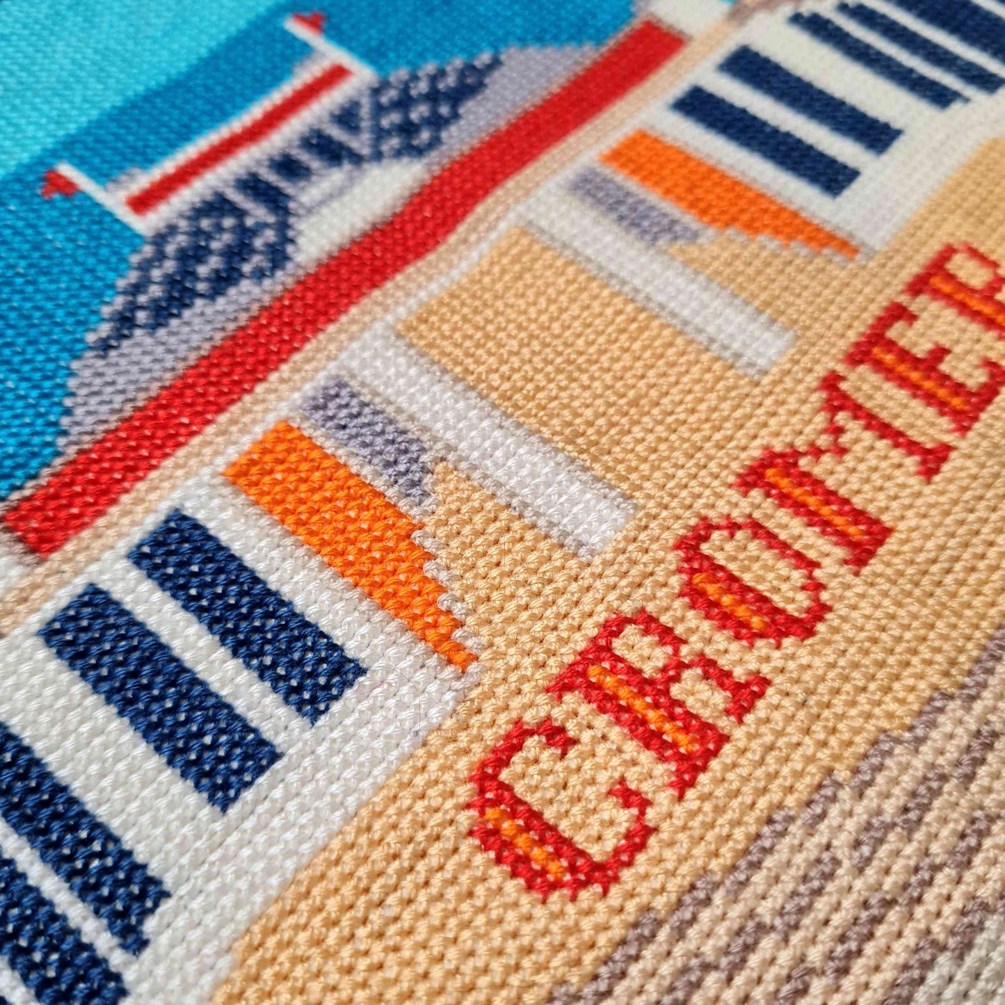 Cromer Pier Counted Cross Stitch Kit