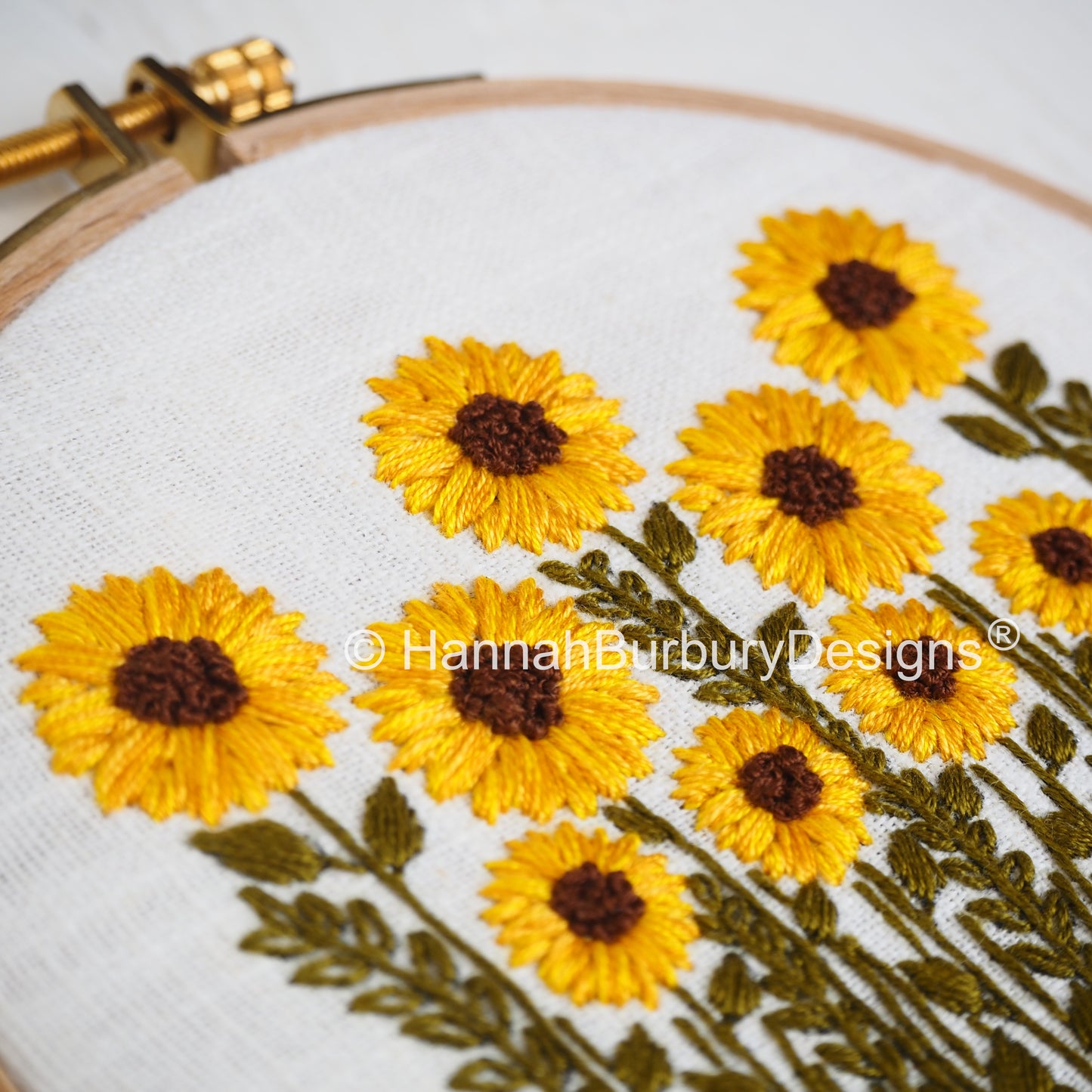 Daphne Hoop Embroidery Kit
