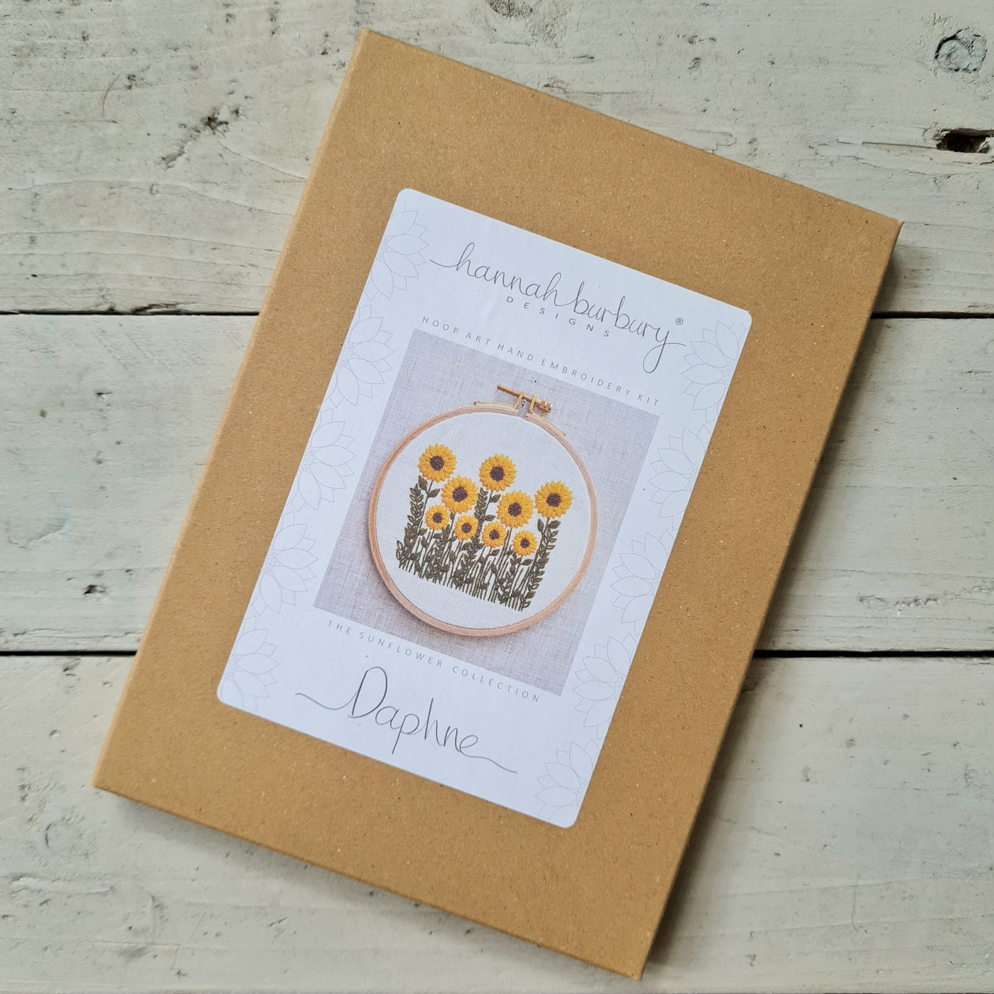Daphne Hoop Embroidery Kit