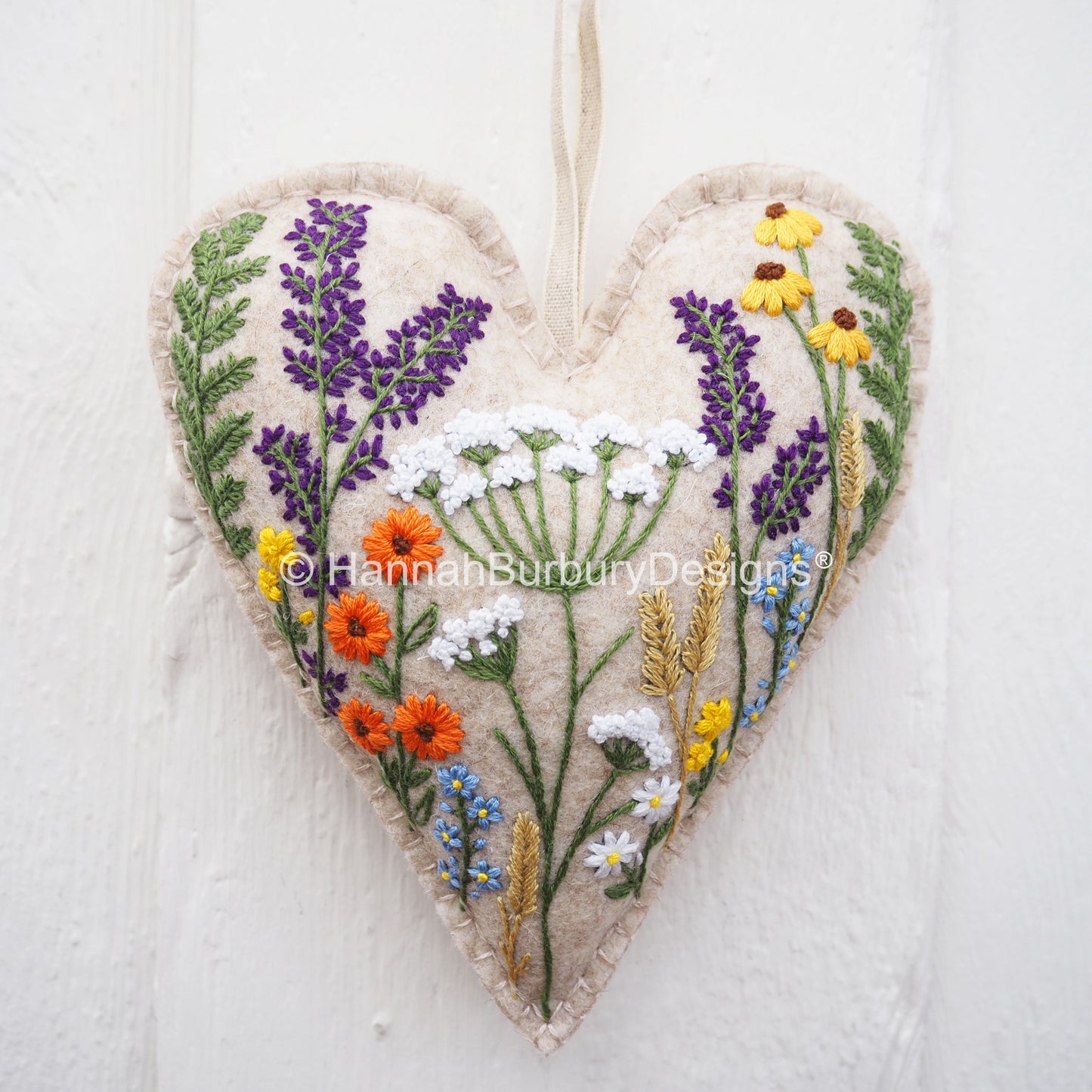 Florence Heart Embroidery Kit