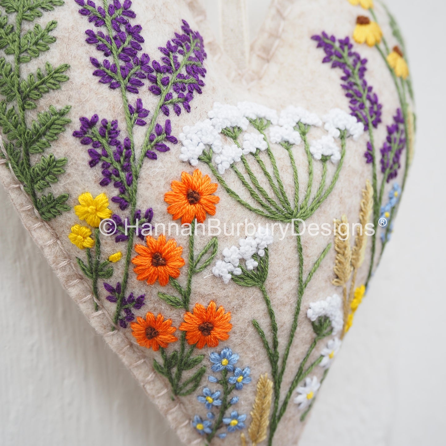 Florence Heart Embroidery Kit
