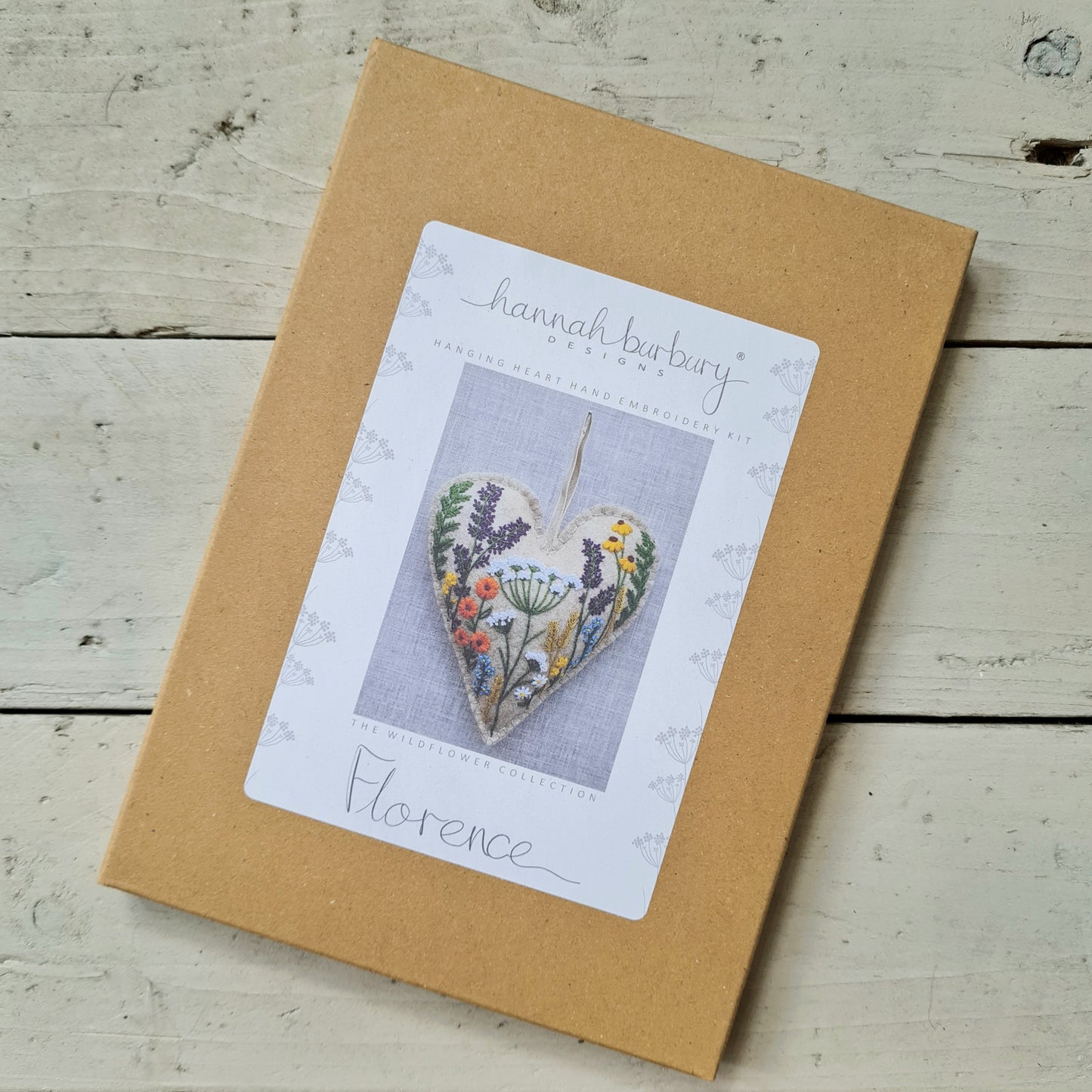 Florence Heart Embroidery Kit