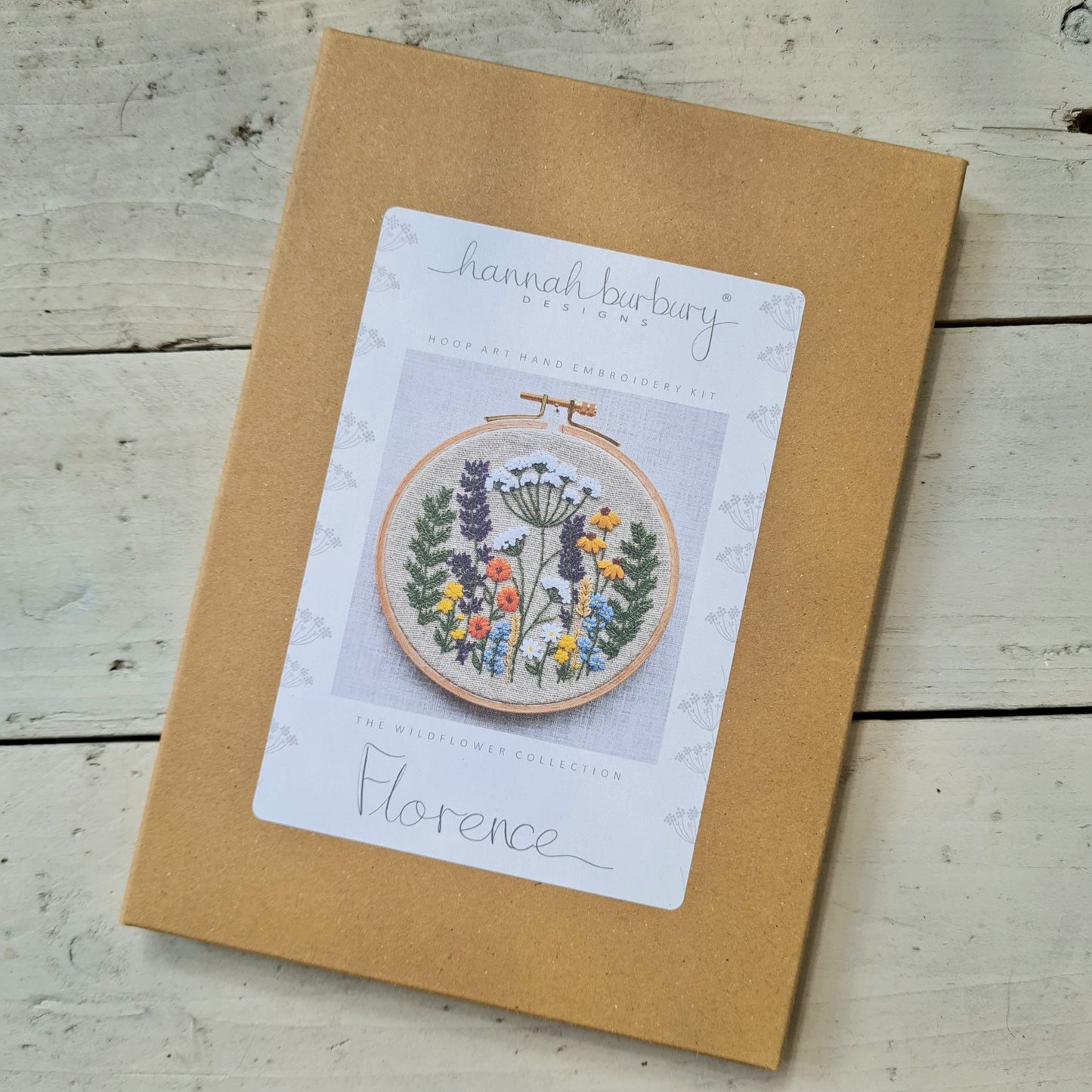 Florence Hoop Embroidery Kit