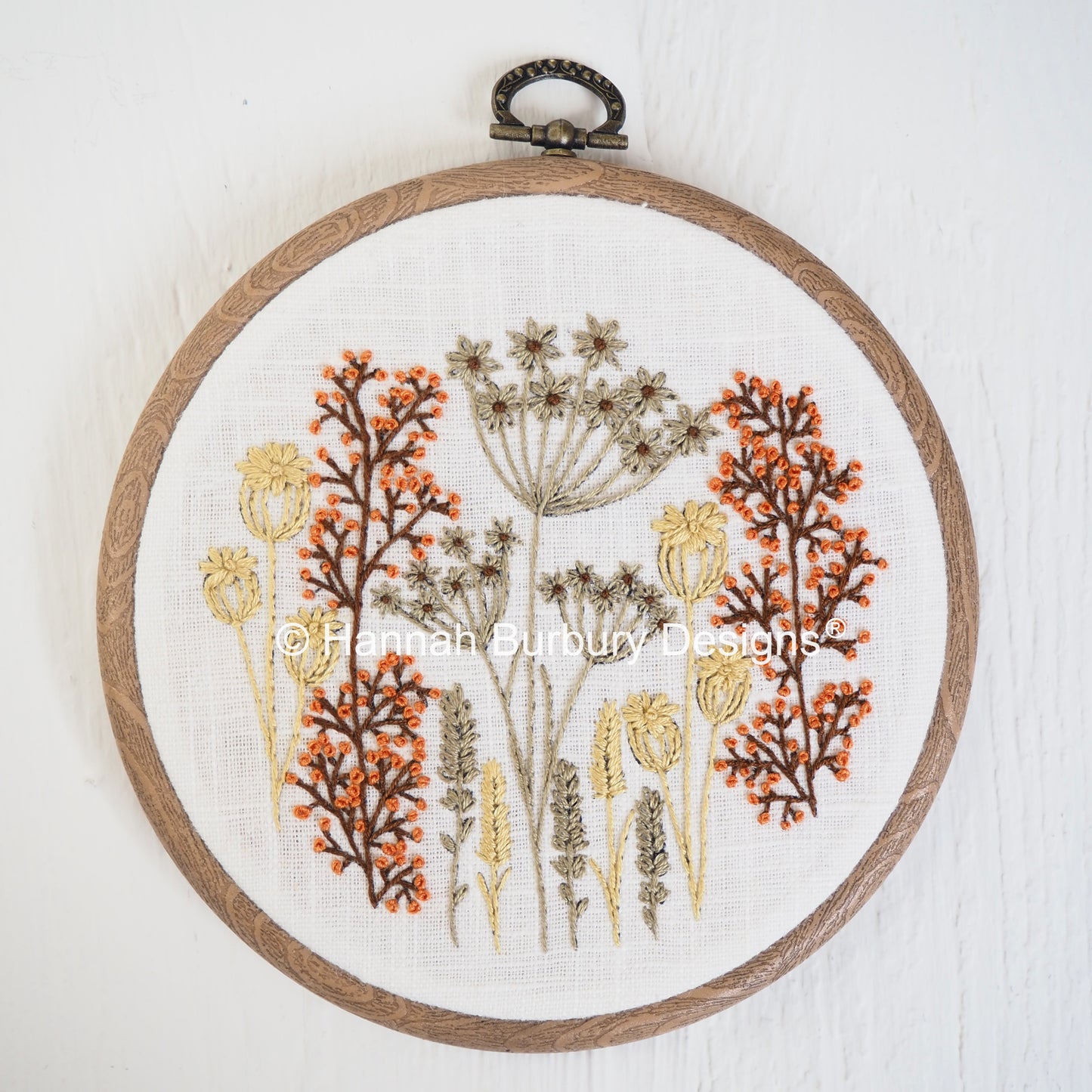 Flossie Hoop Embroidery Kit