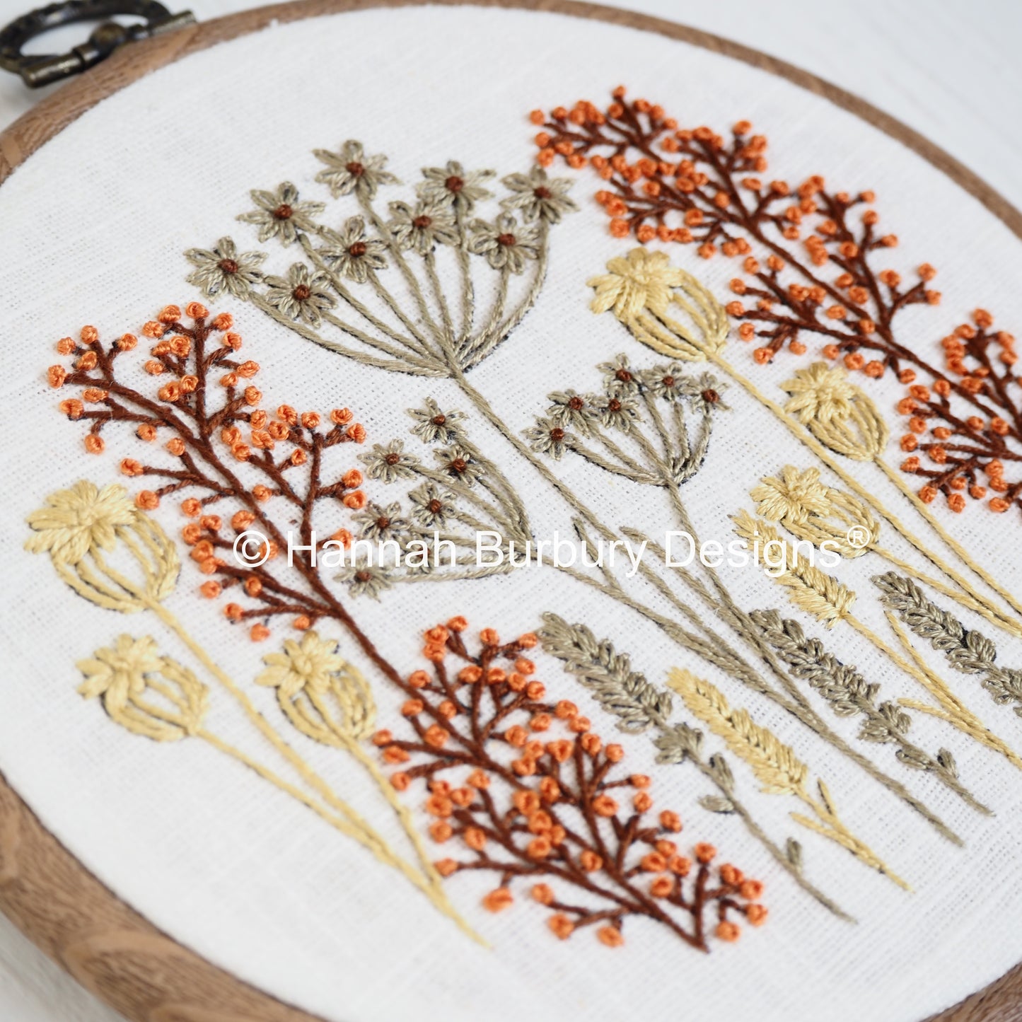 Flossie Hoop Embroidery Kit