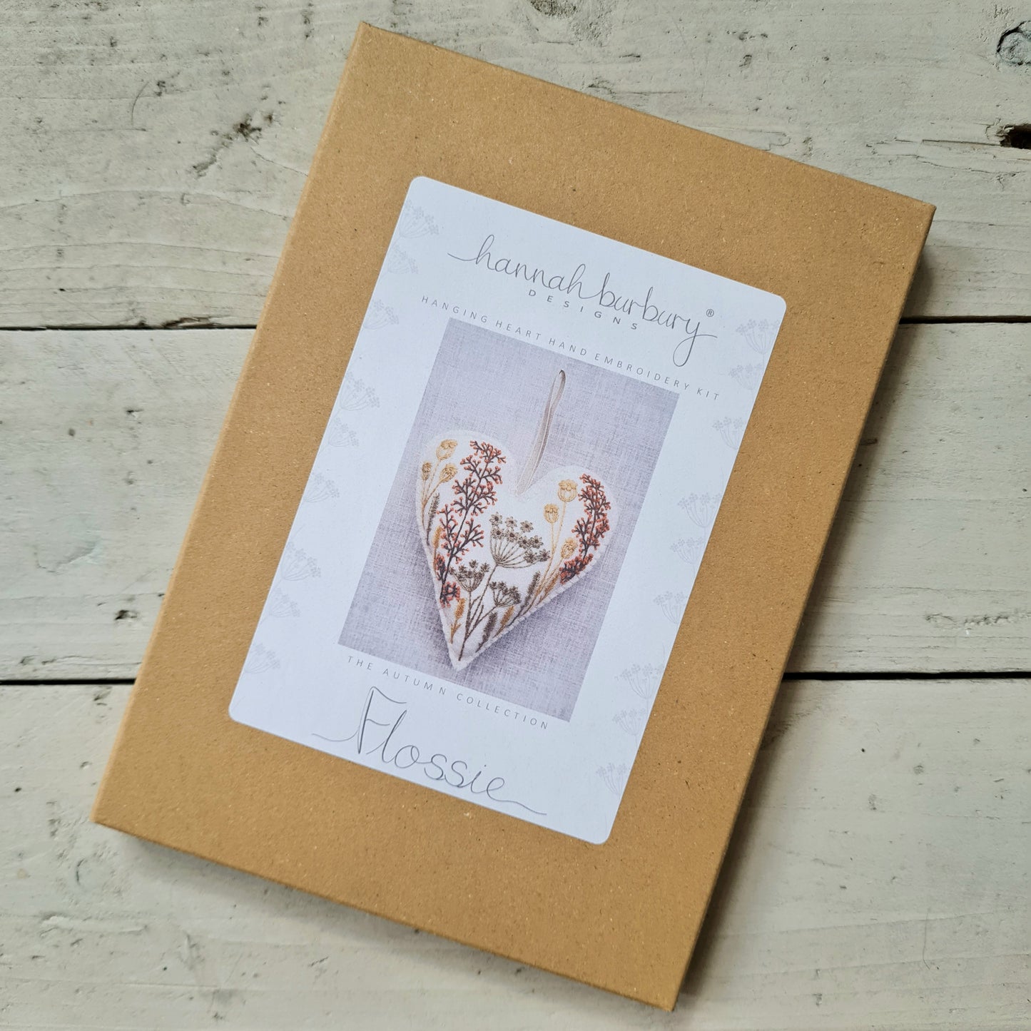 Flossie Heart Embroidery Kit