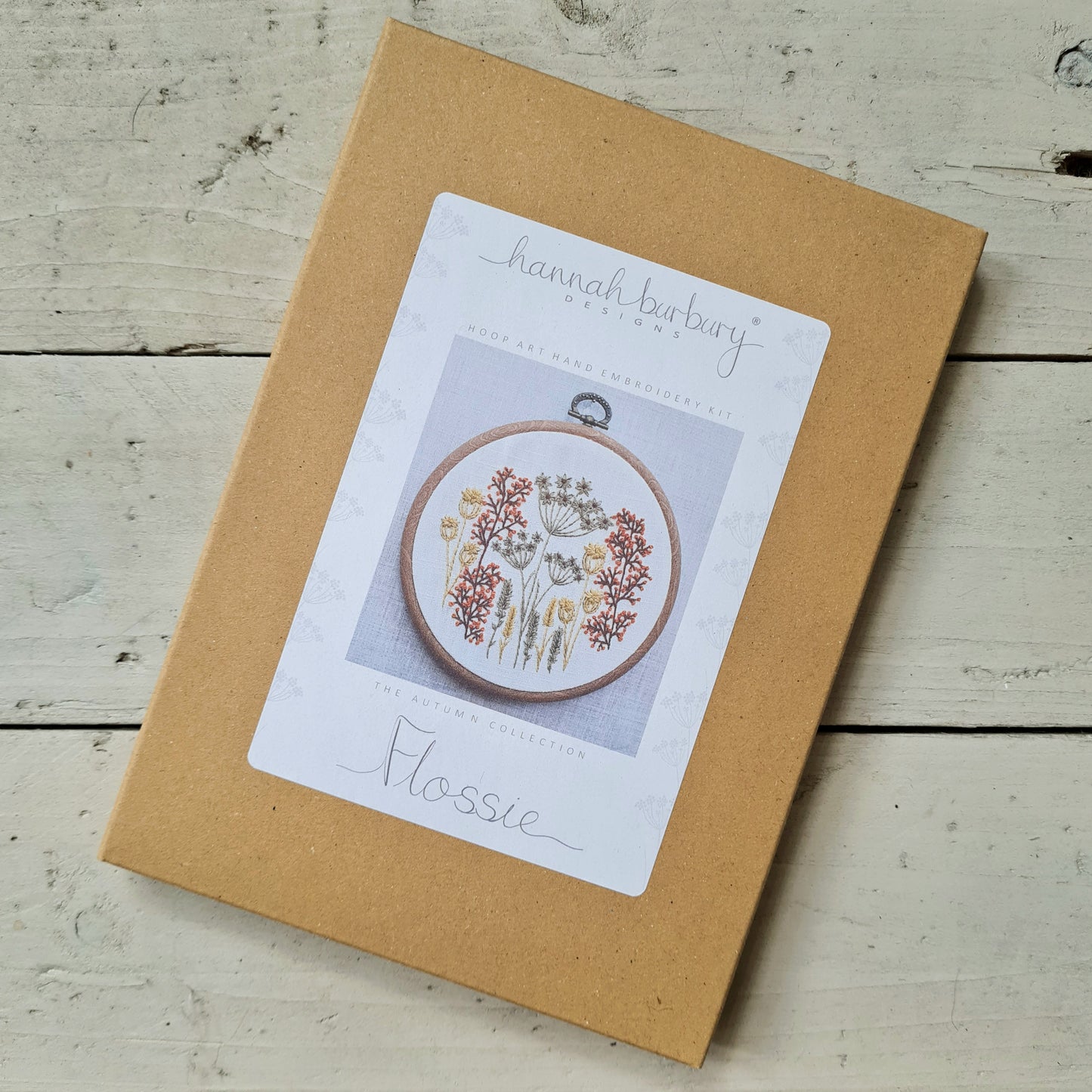 Flossie Hoop Embroidery Kit