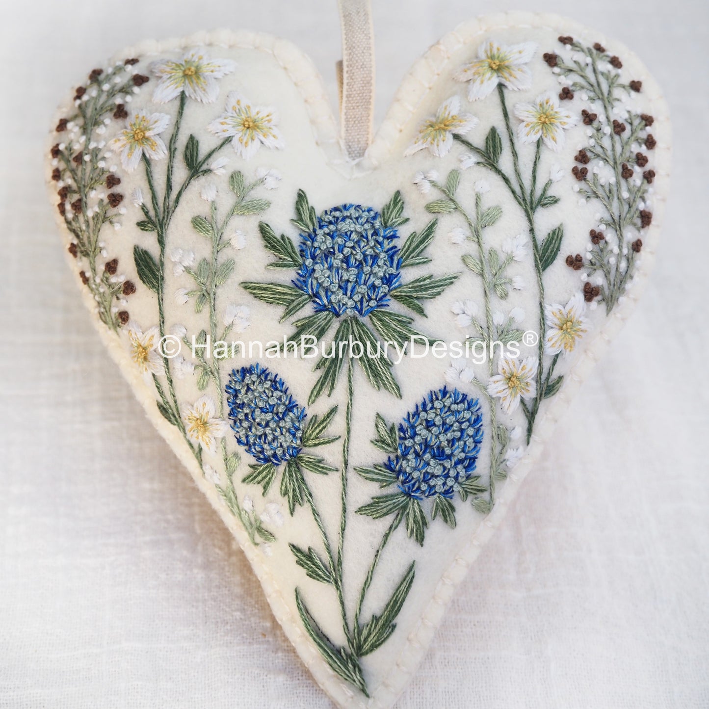 Isla Heart Embroidery Kit