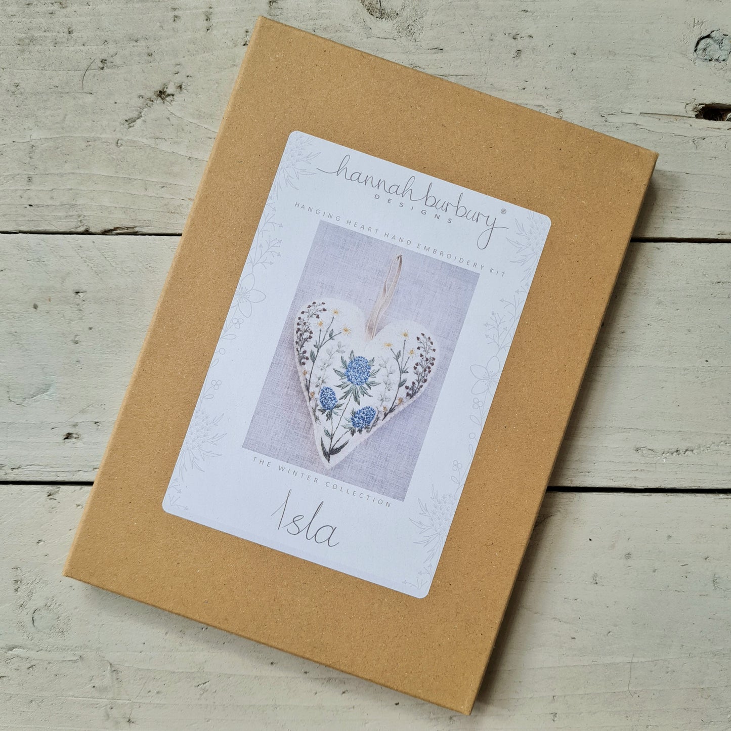 Isla Heart Embroidery Kit