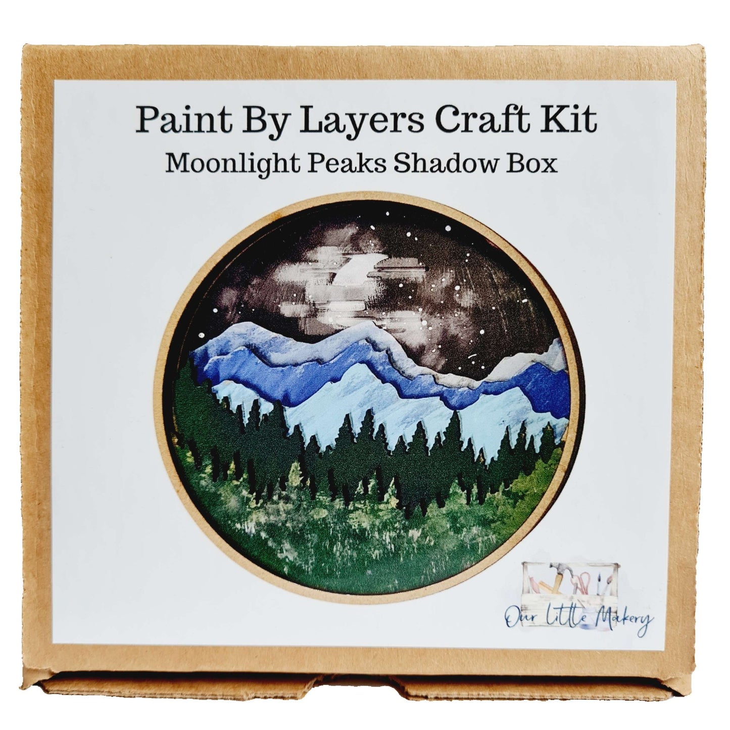 Moonlight Peaks Shadow Box Kit