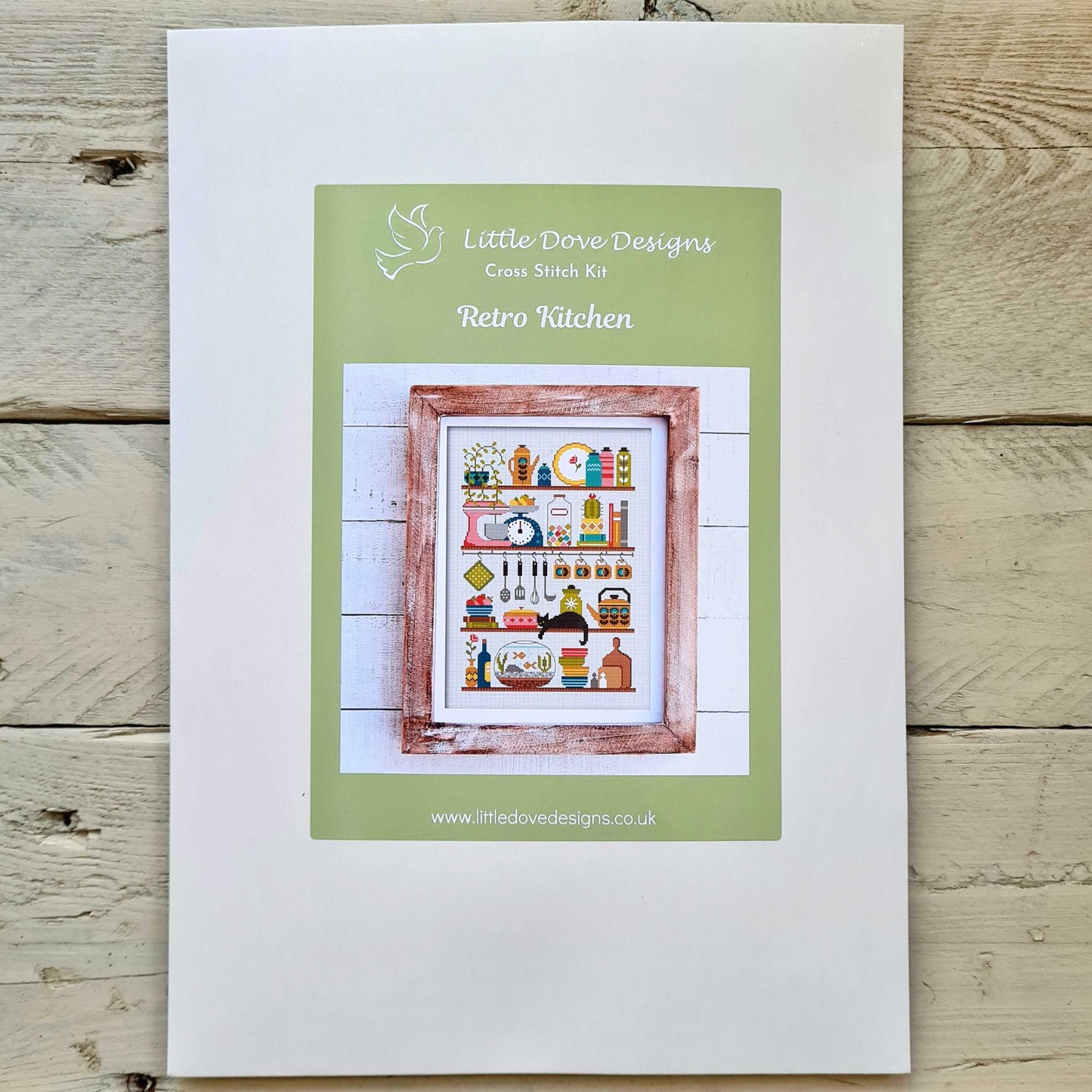 Retro Kitchen Cross Stitch Kit
