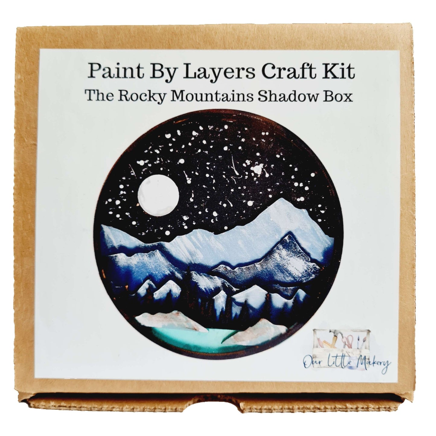 Rocky Mountains Shadow Box Kit