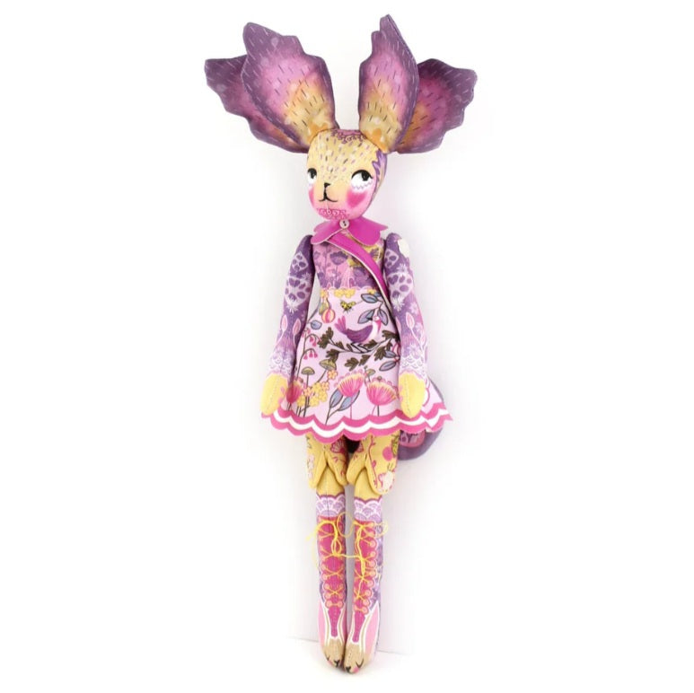 Iris Flower Bunny Doll Kit