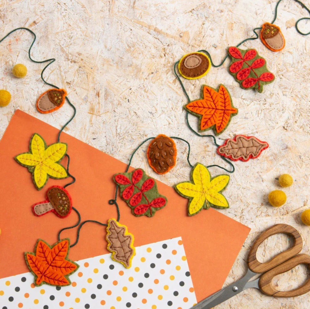 Autumn Garland Felt Kit