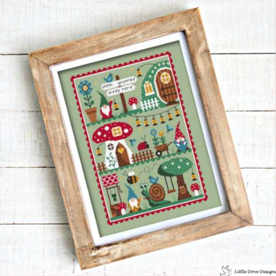 Gnomeville Cross Stitch Kit