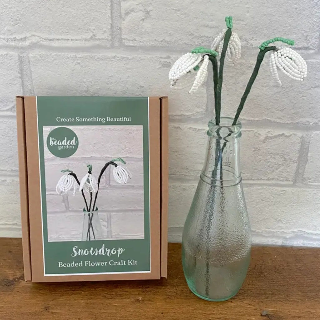 Snowdrop Beaded Flower Kit