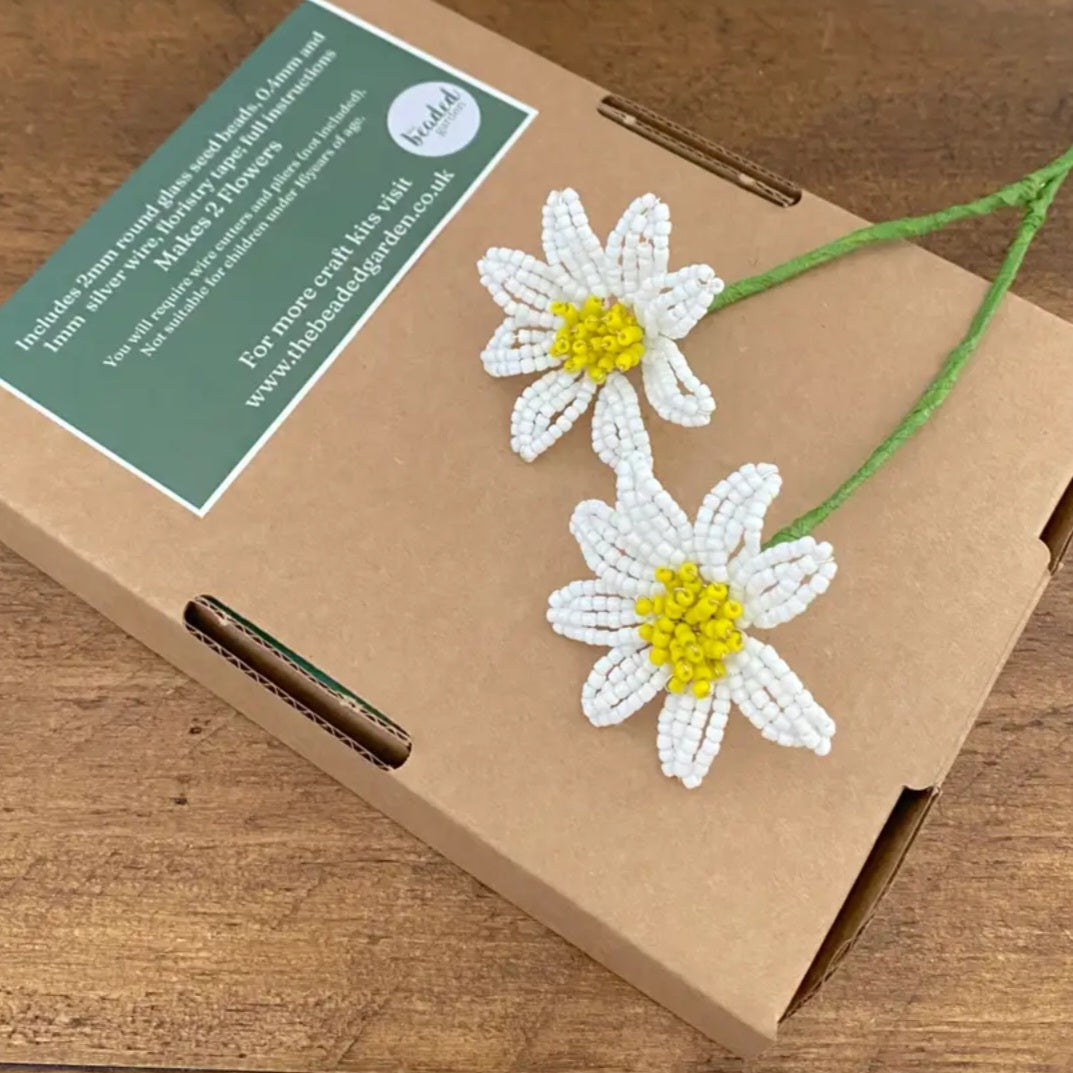 Daisy Beaded Flower Kit