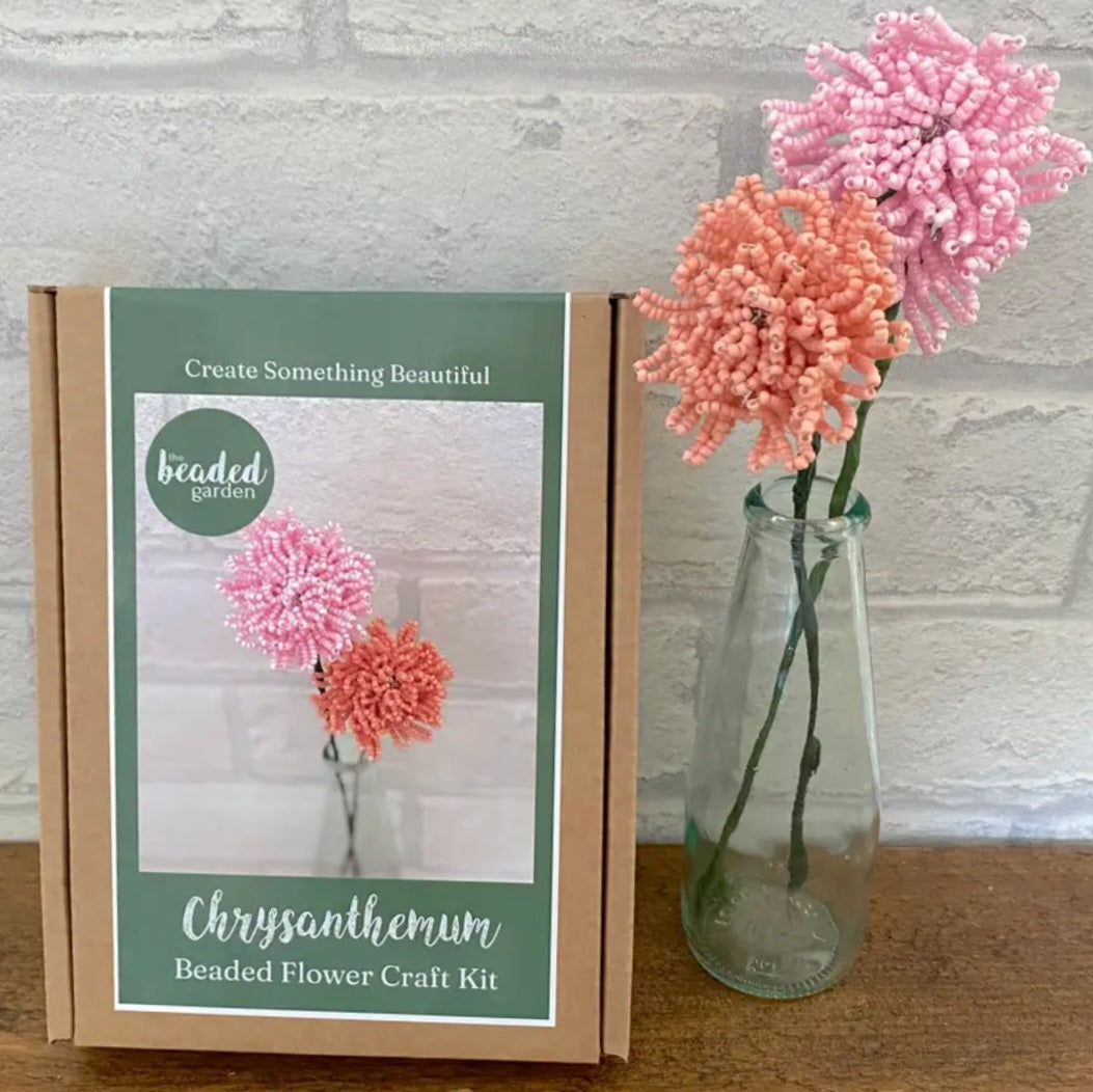 Chrysanthemum Beaded Flower Kit