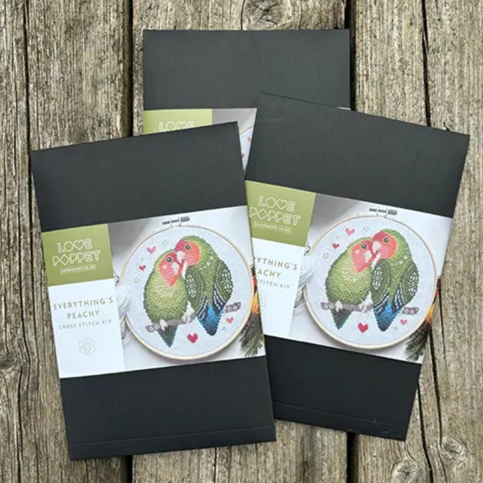 Everything's Peachy Cross Stitch Kit