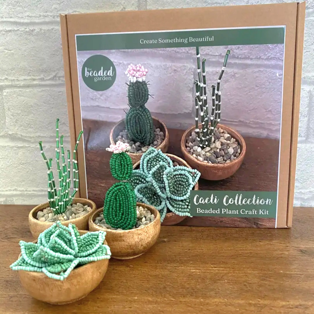 Cactus Collection Beaded Craft Kit