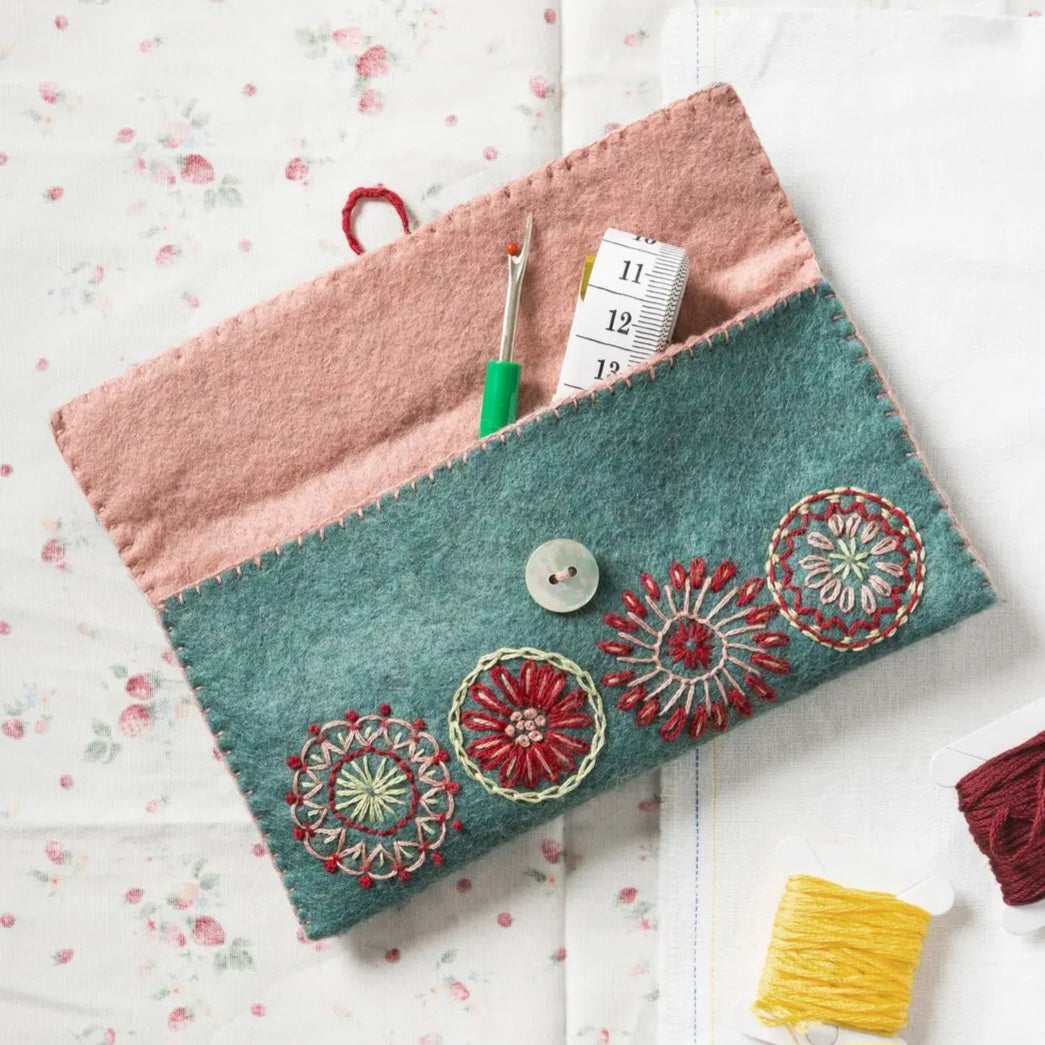 Felt Sewing Pouch Mini Kit