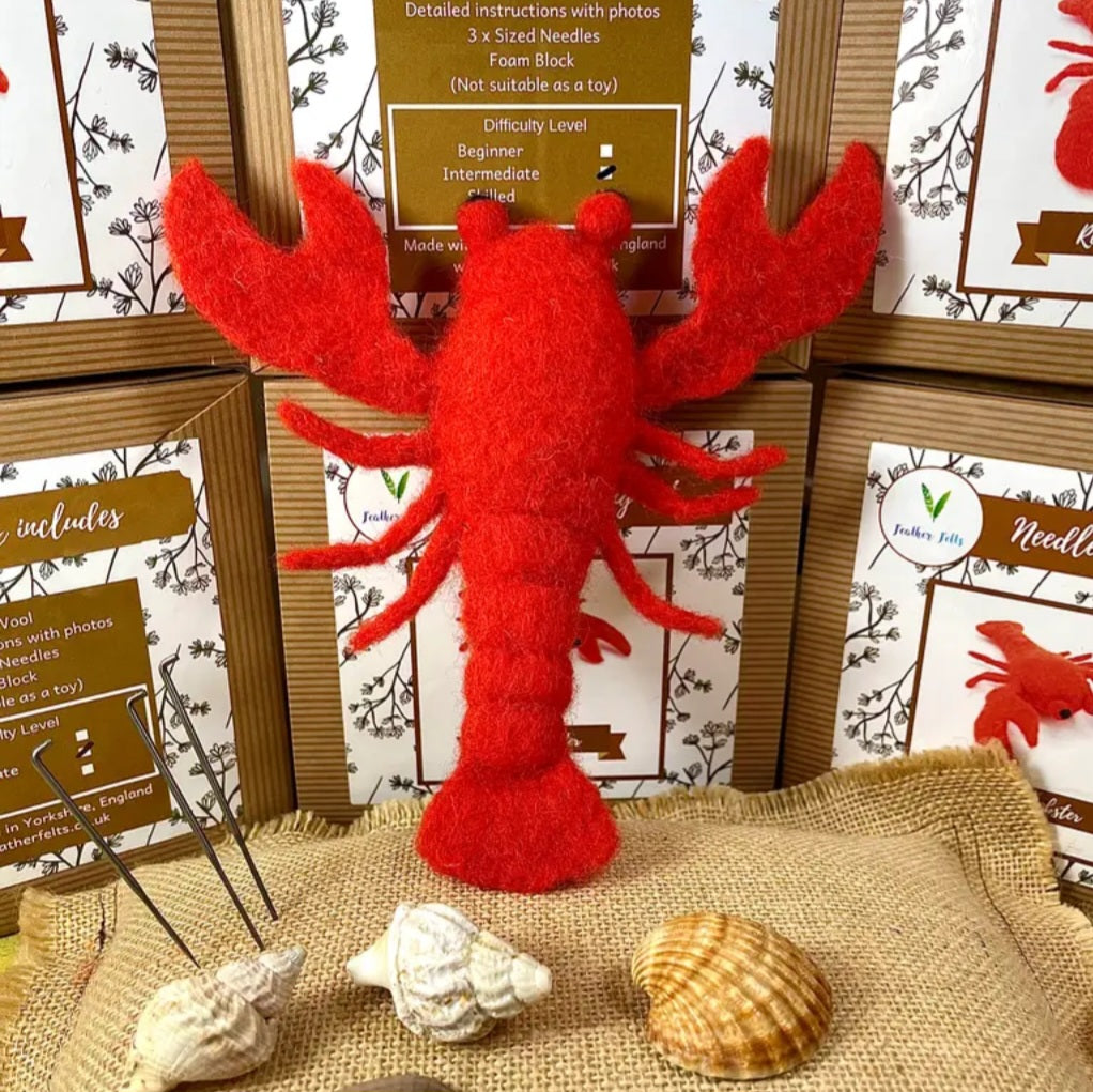 Lobster Needle Felting Kit