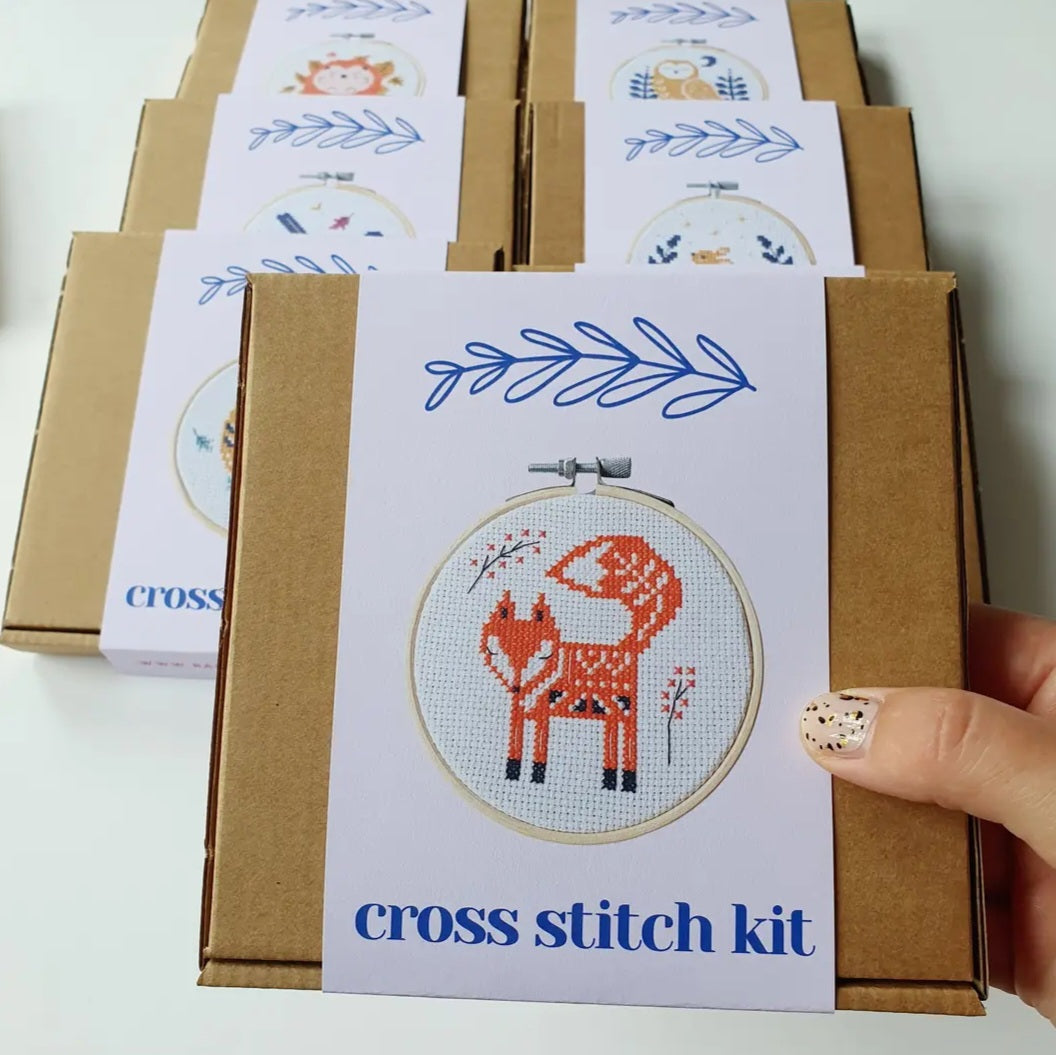 Fox Cross Stitch Kit