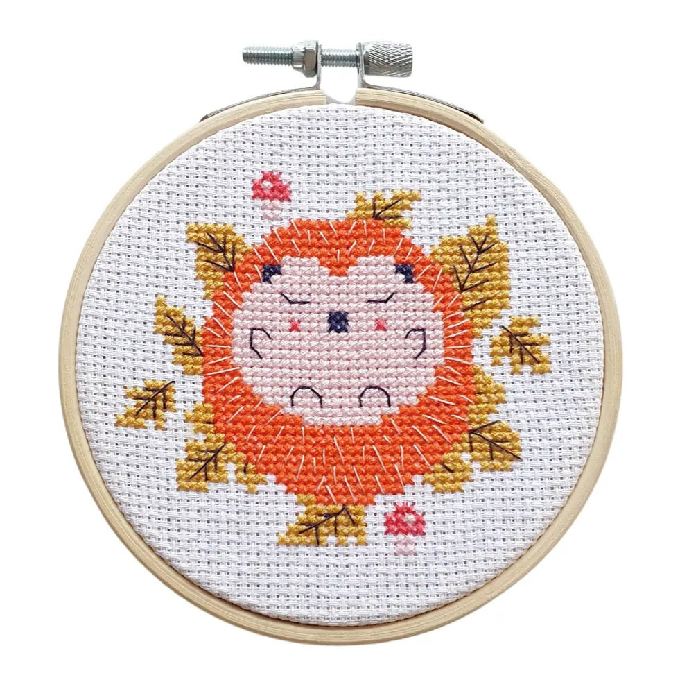 Hedgehog Cross Stitch Kit