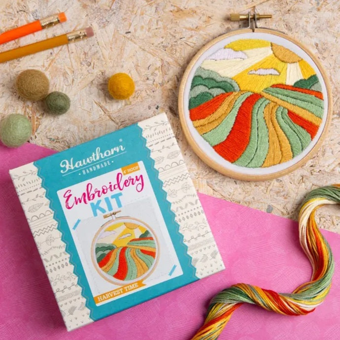 Harvest Time Mini Embroidery Kit