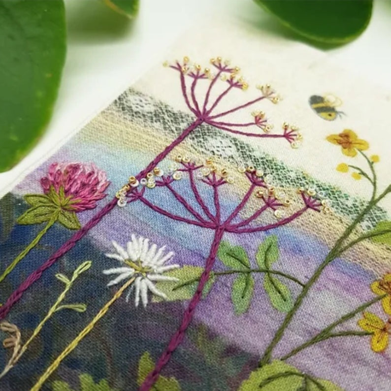 Clover Meadow Embroidery Kit