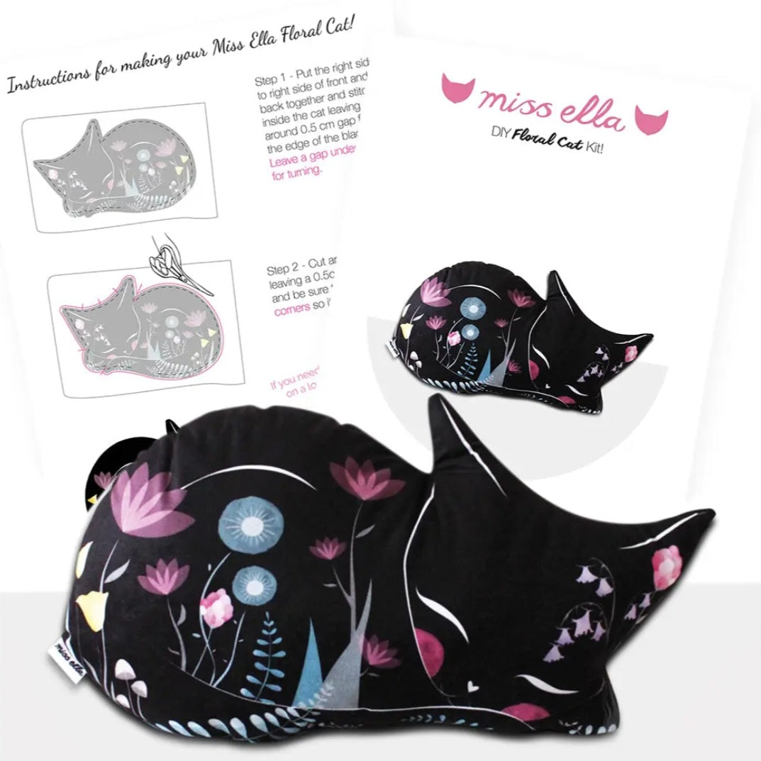 Black Cat Cushion Kit