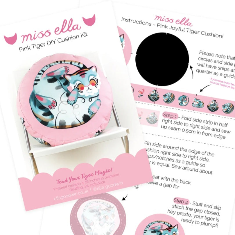 Pink Tiger Cushion Kit