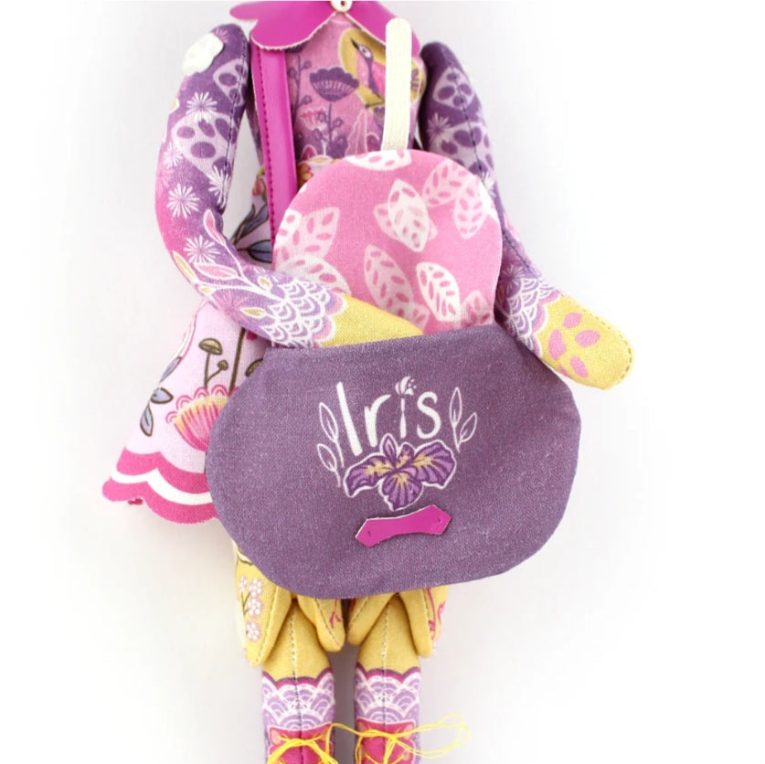 Iris Flower Bunny Doll Kit
