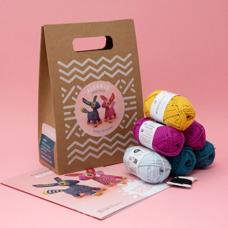 Alebrije Pair Crochet Yarn Pack
