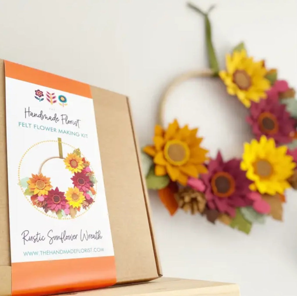 Rustic Sunflower Wreath Craft Kit