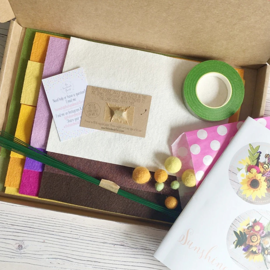 Sunshine Bee Bouquet Craft Kit