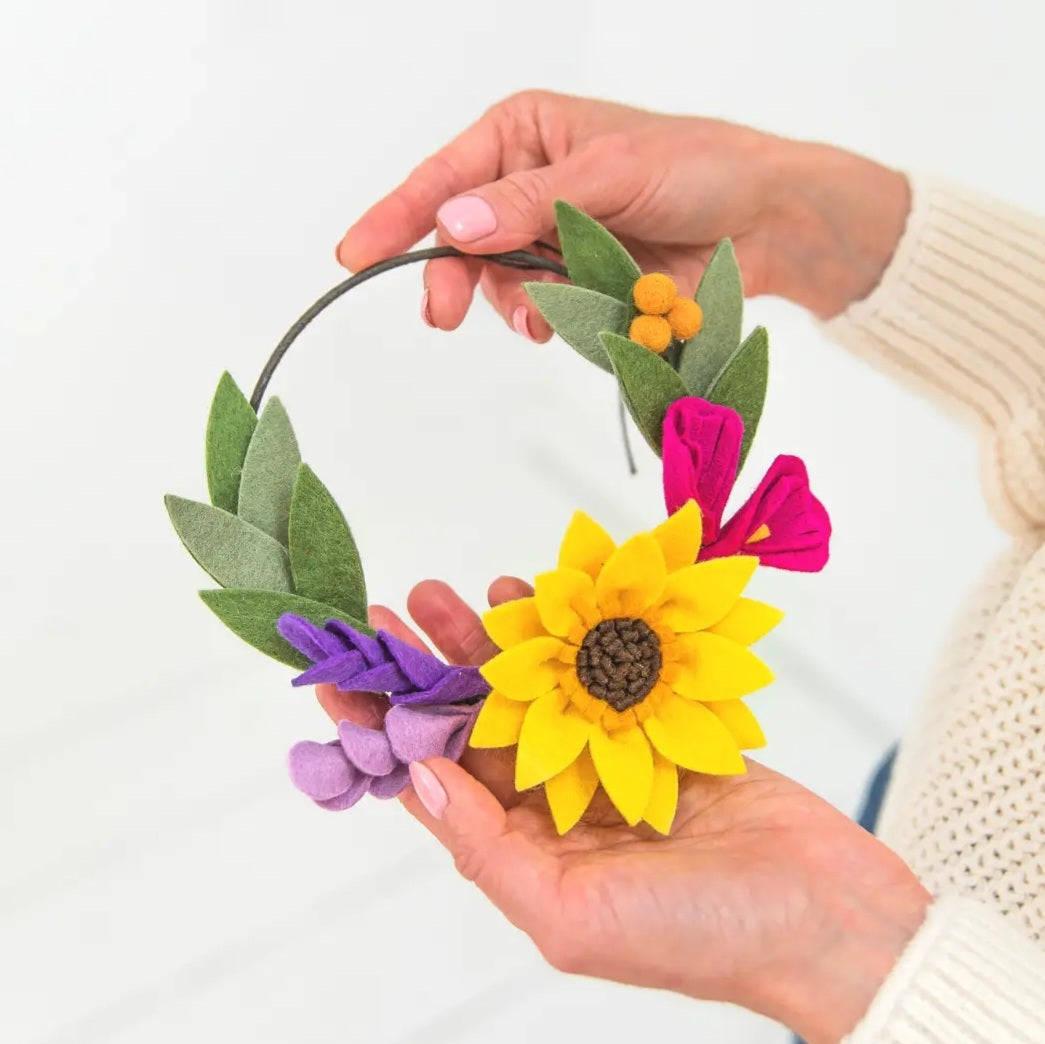 Sunshine Mini Wreath Craft Kit