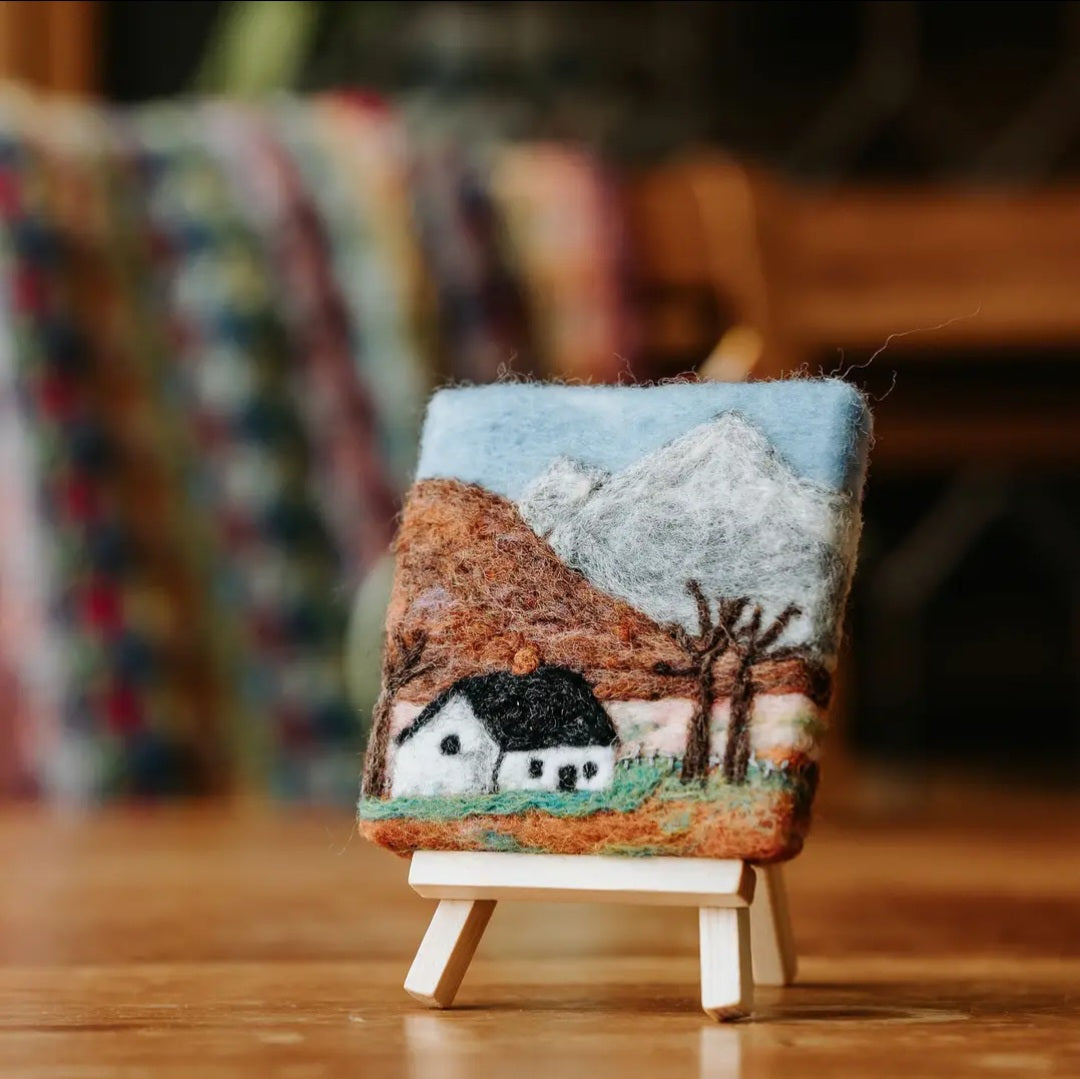 Mountain Cottage Needle Felting Kit