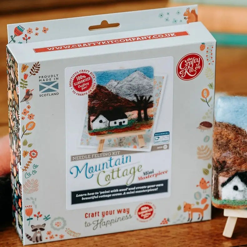 Mountain Cottage Needle Felting Kit