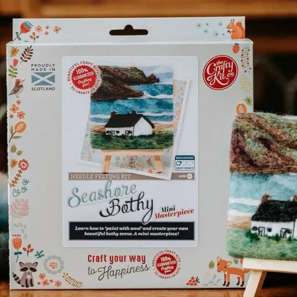 Seashore Bothy Needle Felting Kit