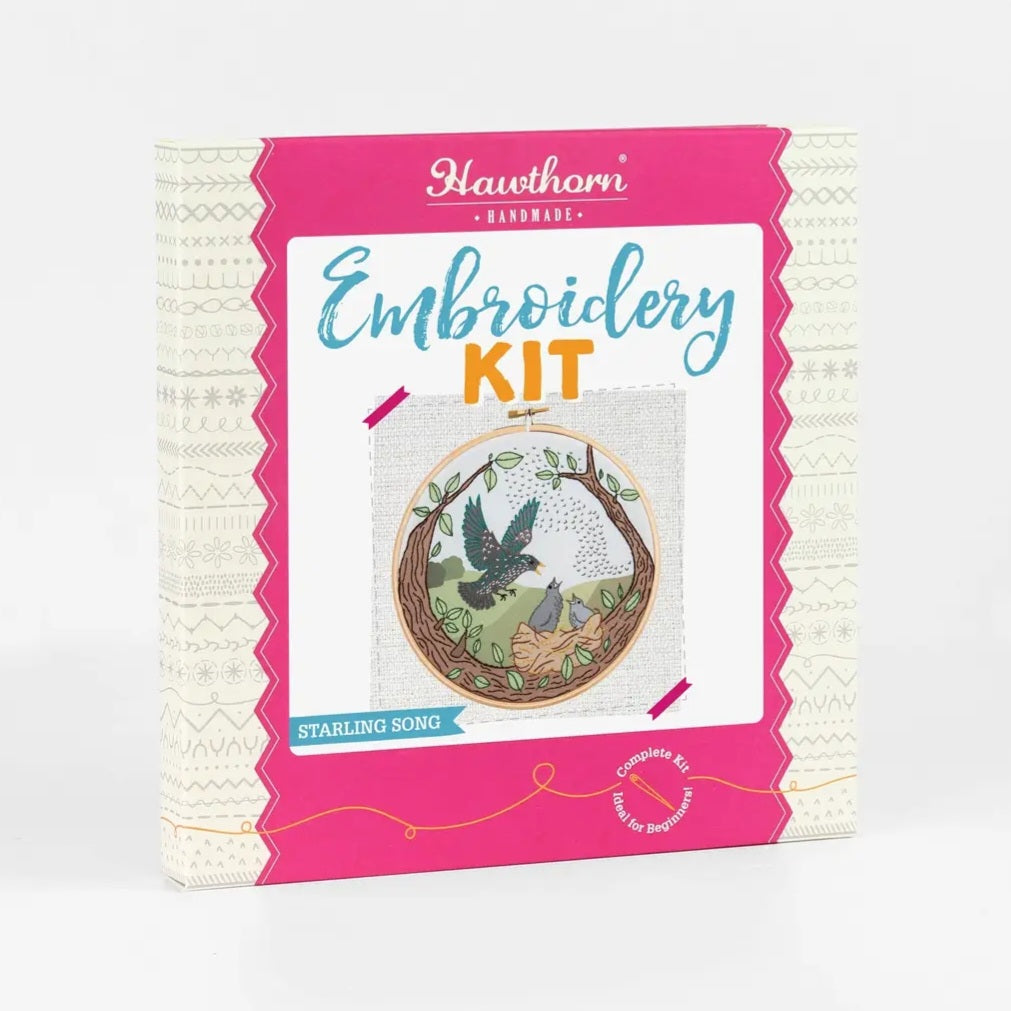 Starling Song Embroidery Kit