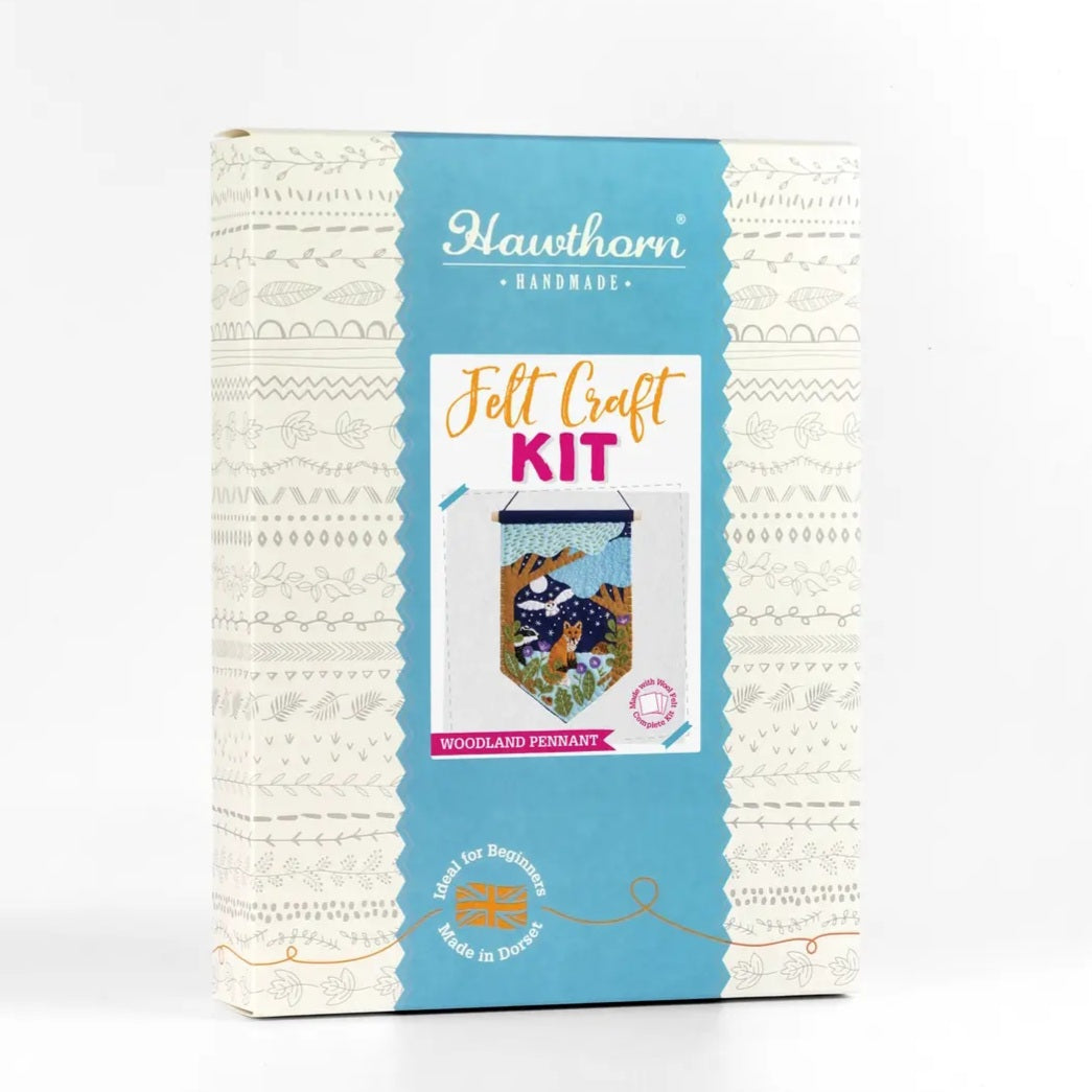 Woodland Pennant Felt Kit