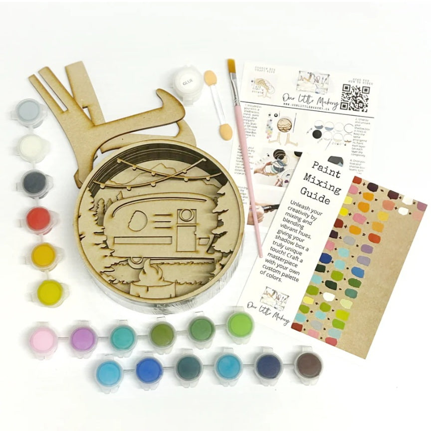 Glamping Shadow Box Kit
