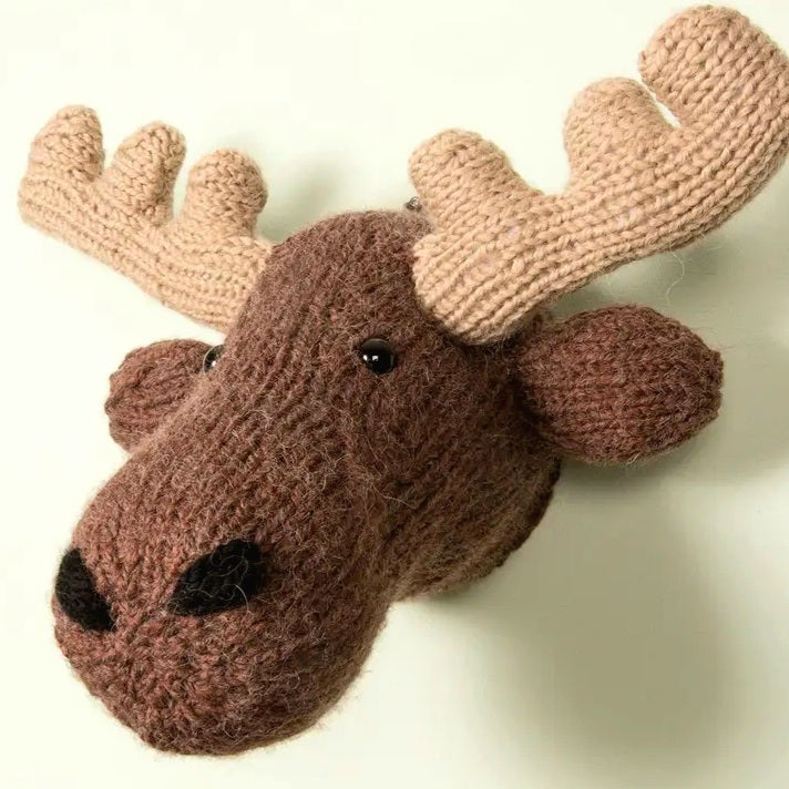 Giant Moose Knitting Kit