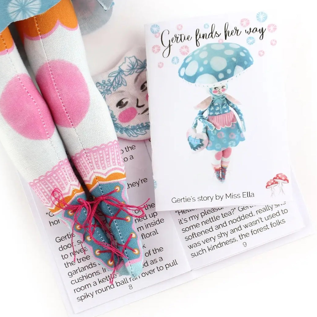 Gertie the Mushroom Girl Doll Kit