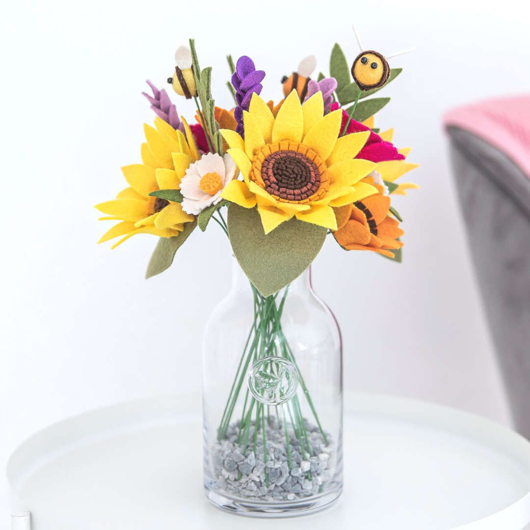 Sunshine Bee Bouquet Craft Kit