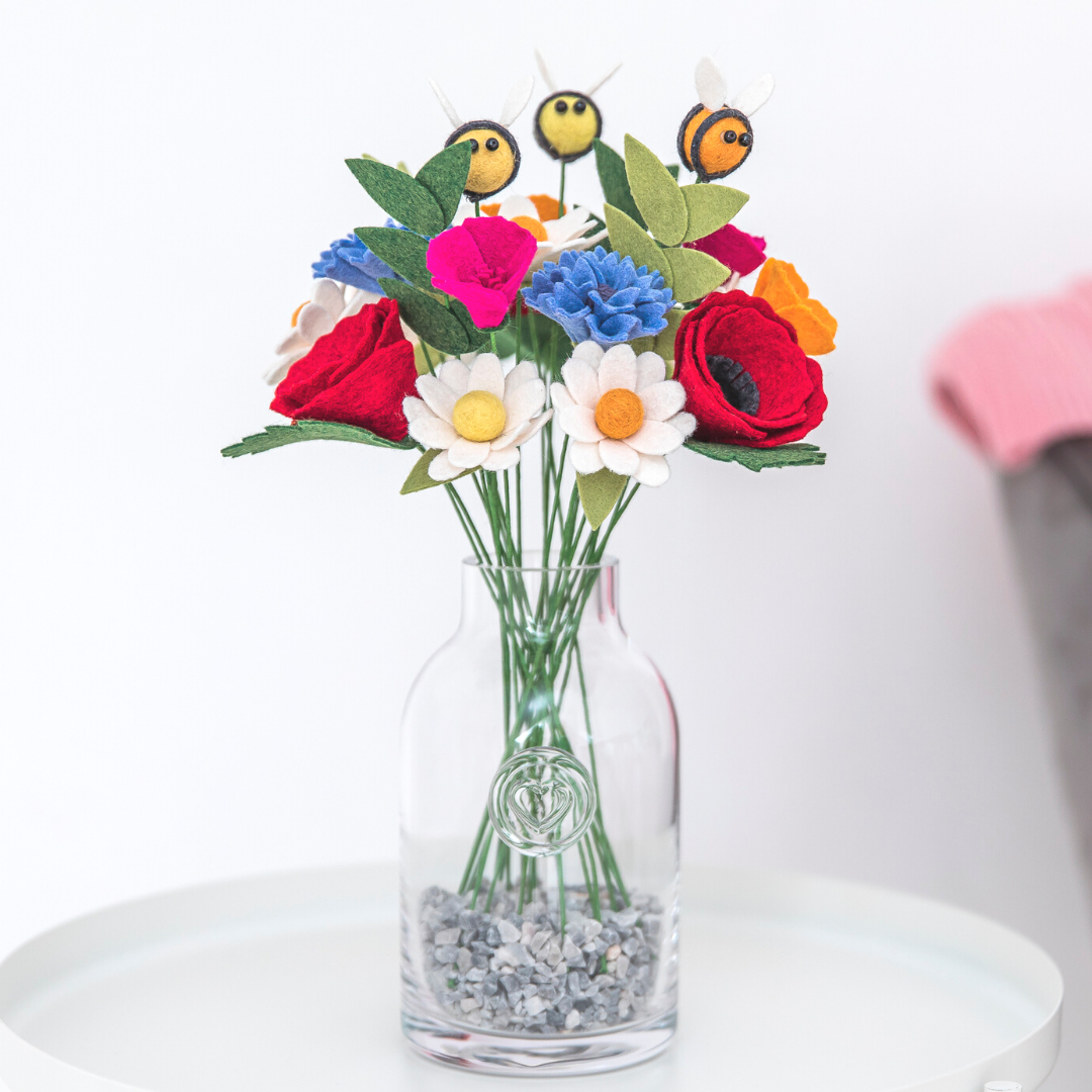 Wild Meadow Bee Bouquet Craft Kit