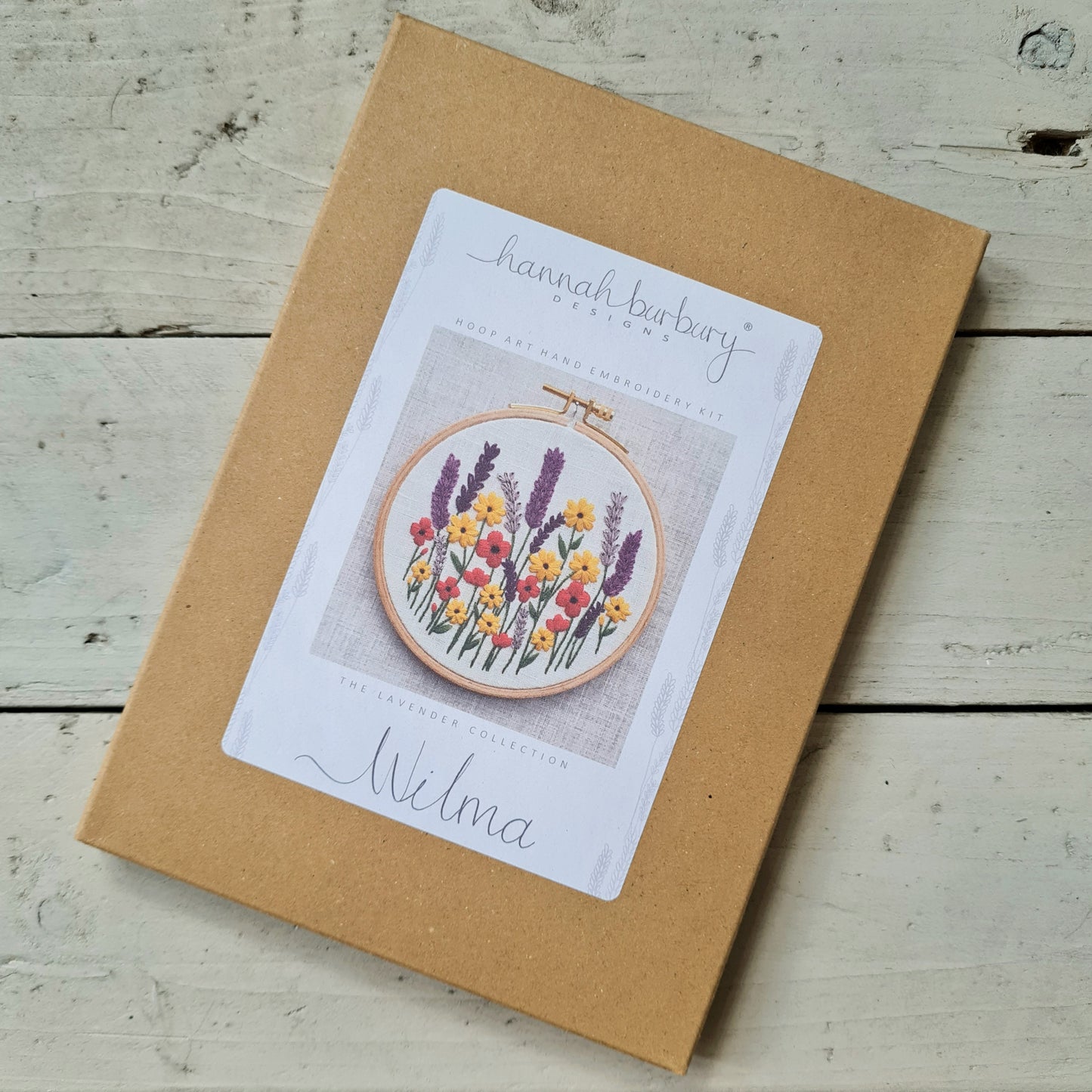 Wilma Hoop Embroidery Kit